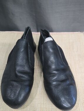 Revolution Black Leather Women's Tap Shoes